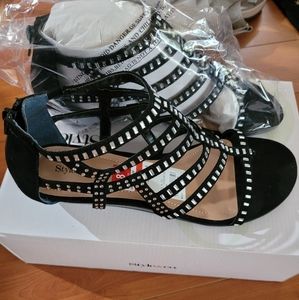 Style & co rhinestone gladiator sandals
